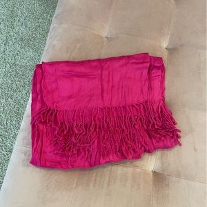 Hot Pink Scarf Wrap